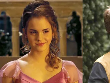 Emma Watson y Robert Pattinson en 'El Cáliz de Fuego' Emma Watson y Robert Pattinson en 'El Cáliz de Fuego'