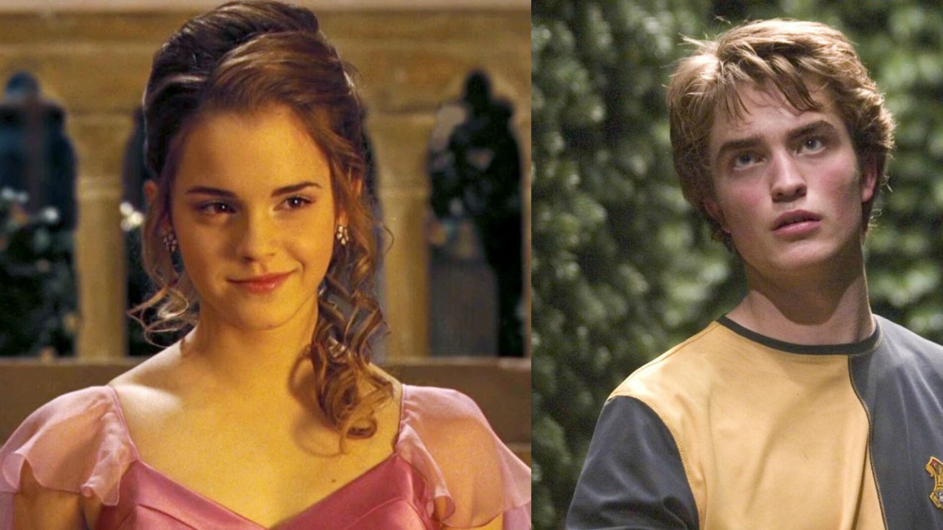 Emma Watson y Robert Pattinson en 'El C&aacute;liz de Fuego'
