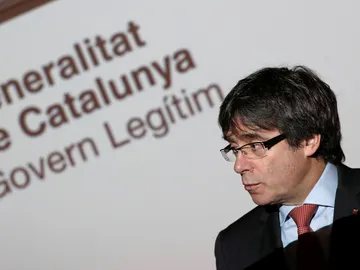 El expresidente de la Generalitat, Carles Puigdemont El expresidente de la Generalitat, Carles Puigdemont