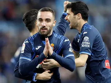 Darder celebra su gol ante el Málaga en La Rosaleda Darder celebra su gol ante el Málaga en La Rosaleda