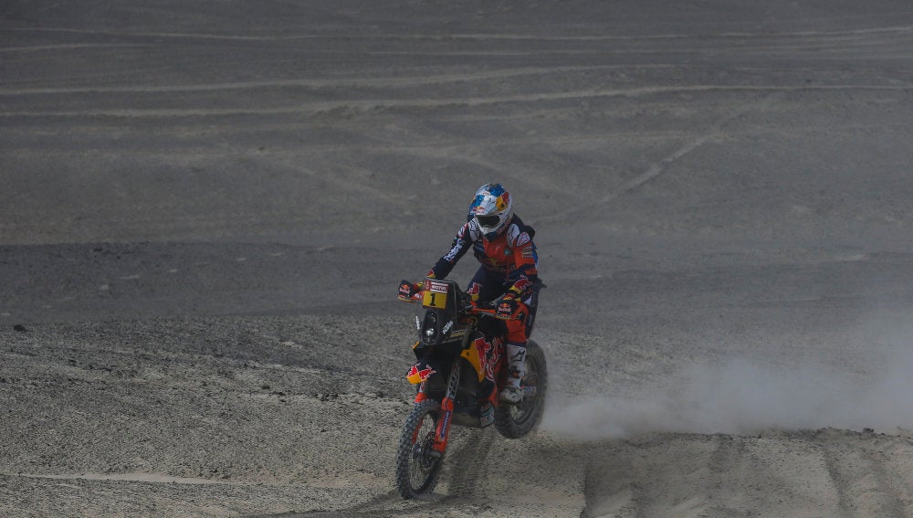 San Sunderland, en el Dakar 2018