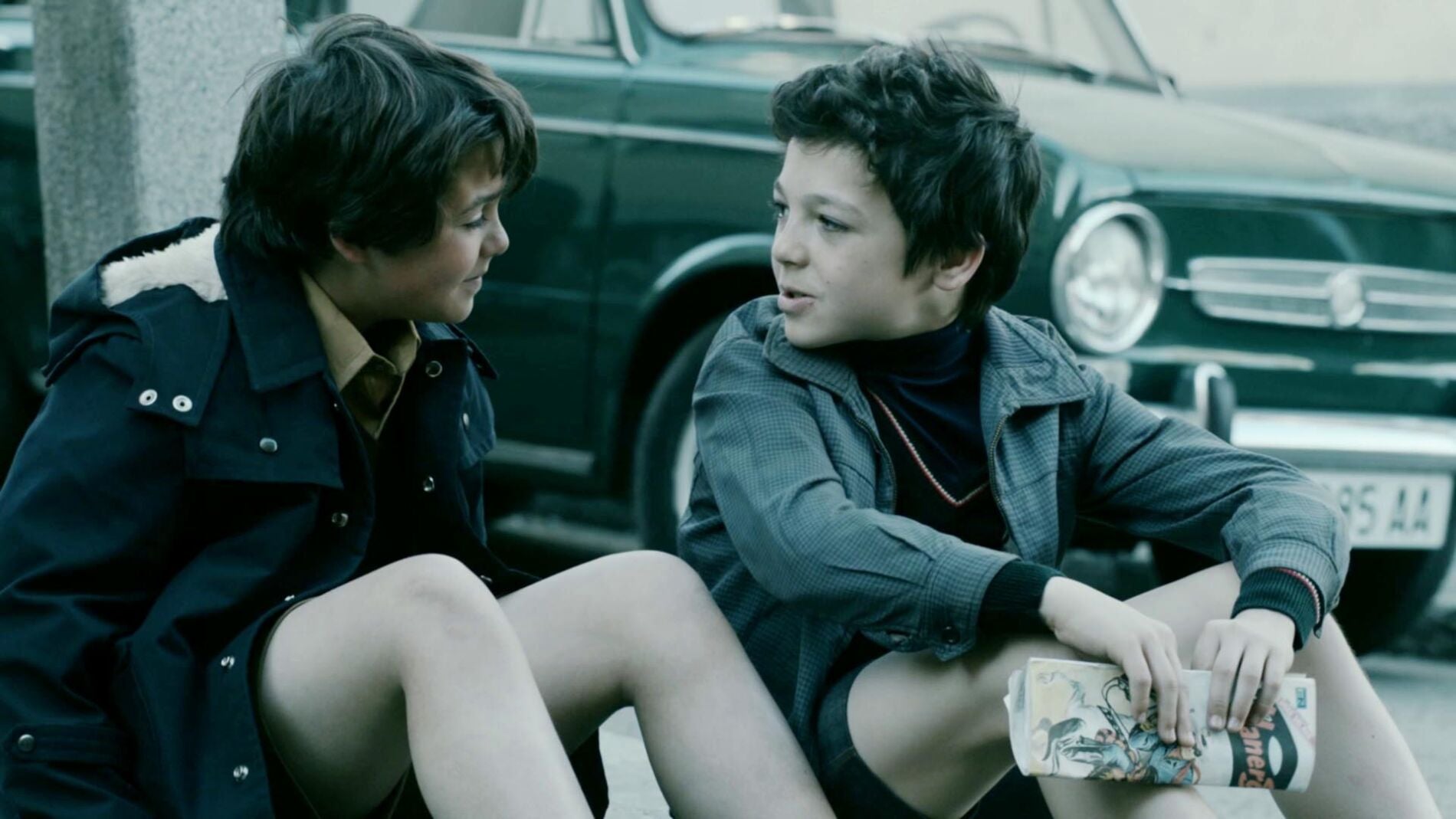 As&iacute; comienza la bonita historia de amistad de Miguel y Sastre, protagonistas de 'Apaches'