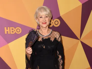 Helen Mirren en la fiesta HBO Helen Mirren en la fiesta HBO