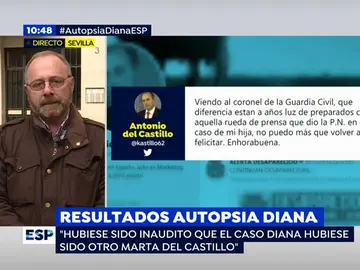 Antonio del Castillo: "Tener el cuerpo es igual o más importante que saber lo qué pasó" Antonio del Castillo: "Tener el cuerpo es igual o más importante que saber lo qué pasó"