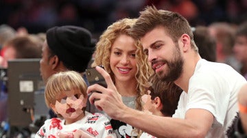 Shakira y Piqué en Nueva York