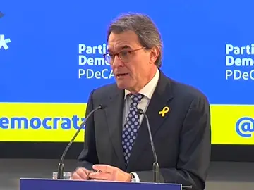 Artur Mas en rueda de prensa Artur Mas en rueda de prensa