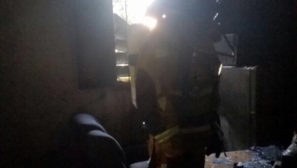 Incendio en una vivienda