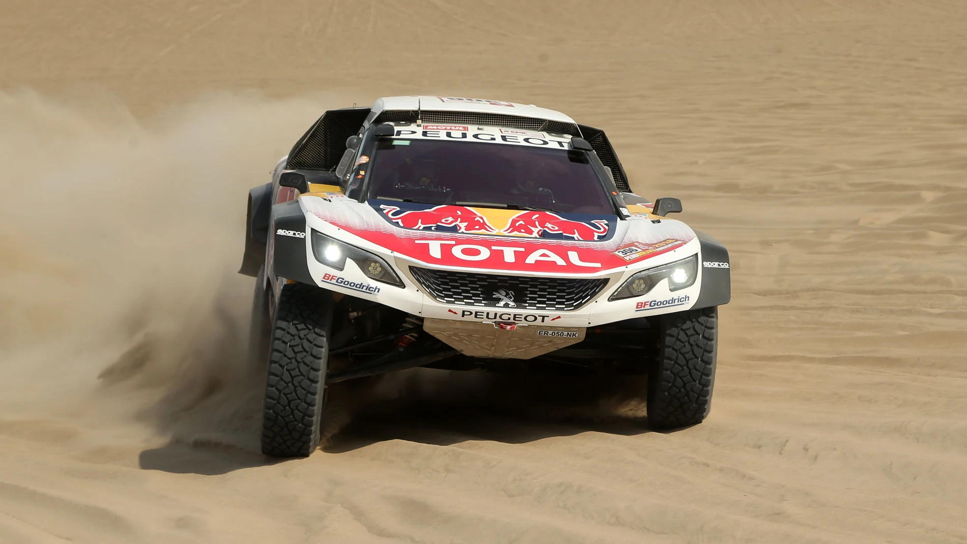 Sébastien Loeb, en la cuarta etapa del Dakar Sébastien Loeb, en la cuarta etapa del Dakar