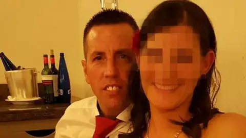'El Chicle', junto a su exmujer La mujer de 'El Chicle'