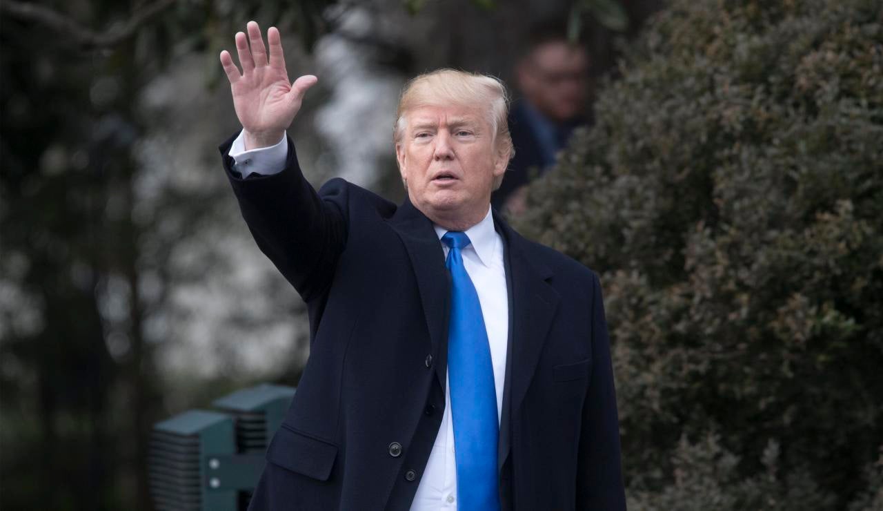 El presidente de los Estados Unidos, Donald Trump El presidente de los Estados Unidos, Donald Trump