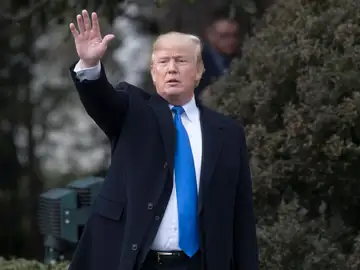El presidente de los Estados Unidos, Donald Trump El presidente de los Estados Unidos, Donald Trump
