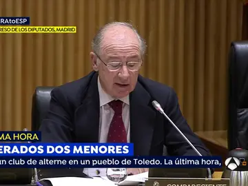 Rodrigo Rato, en el Congreso Rodrigo Rato, en el Congreso