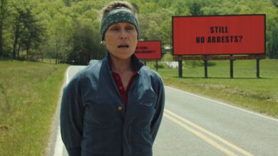 Cuelgan 'Tres anuncios en las afueras' de Hollywood con una advertencia de cara a los Oscar