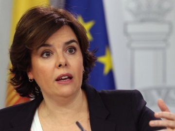 Soraya Sáenz de Santamaría, vicepresidenta del Gobierno