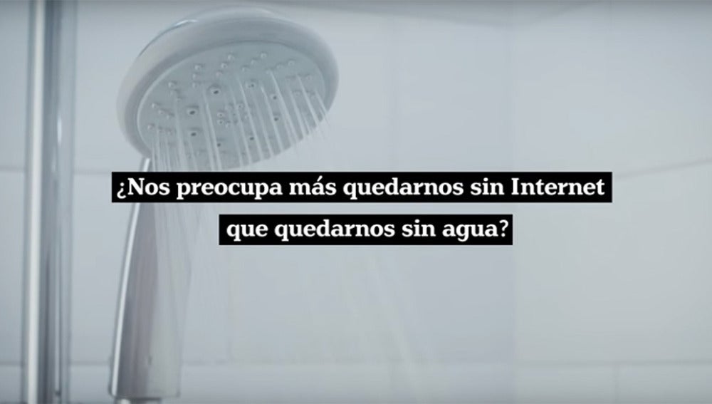 Campaña para concienciar sobre la necesidad de ahorrar agua