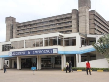 El hospital Kenyatta National en Nairobi