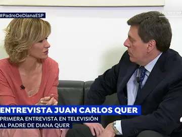 Juan Carlos Quer: "El momento más duro fue cuando fuimos a recoger el cuerpo de Diana al Instituto Anatómico Forense" Juan Carlos Quer: "El momento más duro fue cuando fuimos a recoger el cuerpo de Diana al Instituto Anatómico Forense"