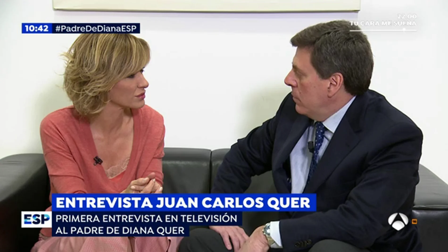 Juan Carlos Quer: "El momento mÃ¡s duro fue cuando fuimos a recoger el cuerpo de Diana al Instituto AnatÃ³mico Forense"