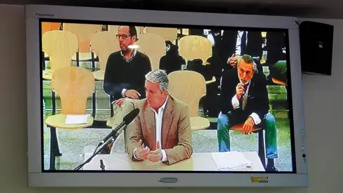Pablo Crespo declara durante el juicio por la 'trama Gürtel' Pablo Crespo declara durante el juicio por la 'trama Gürtel'