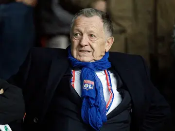 Jean-Michel Aulas, presidente del Lyon Jean-Michel Aulas, presidente del Lyon