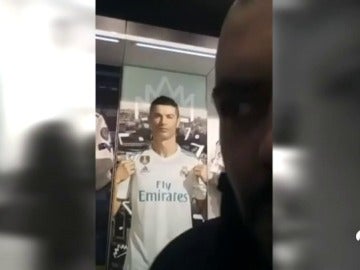 Los improperios de 'el Raciones' en la tienda del Real Madrid al poco de salir de la cárcel