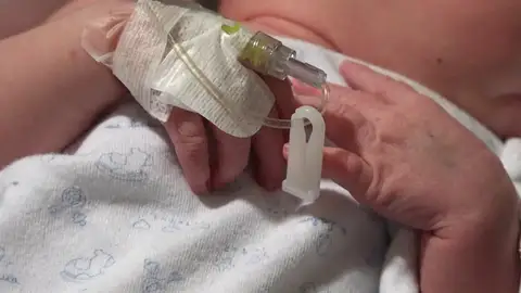 Carla, primer bebé español en recibir un corazón incompatible con su sangre Carla, primer bebé español en recibir un corazón incompatible con su sangre