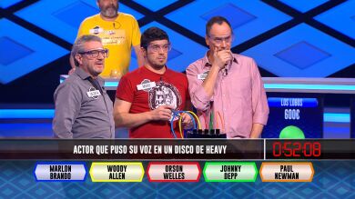 ¿Cuál de estos actores puso voz en un disco de heavy metal?