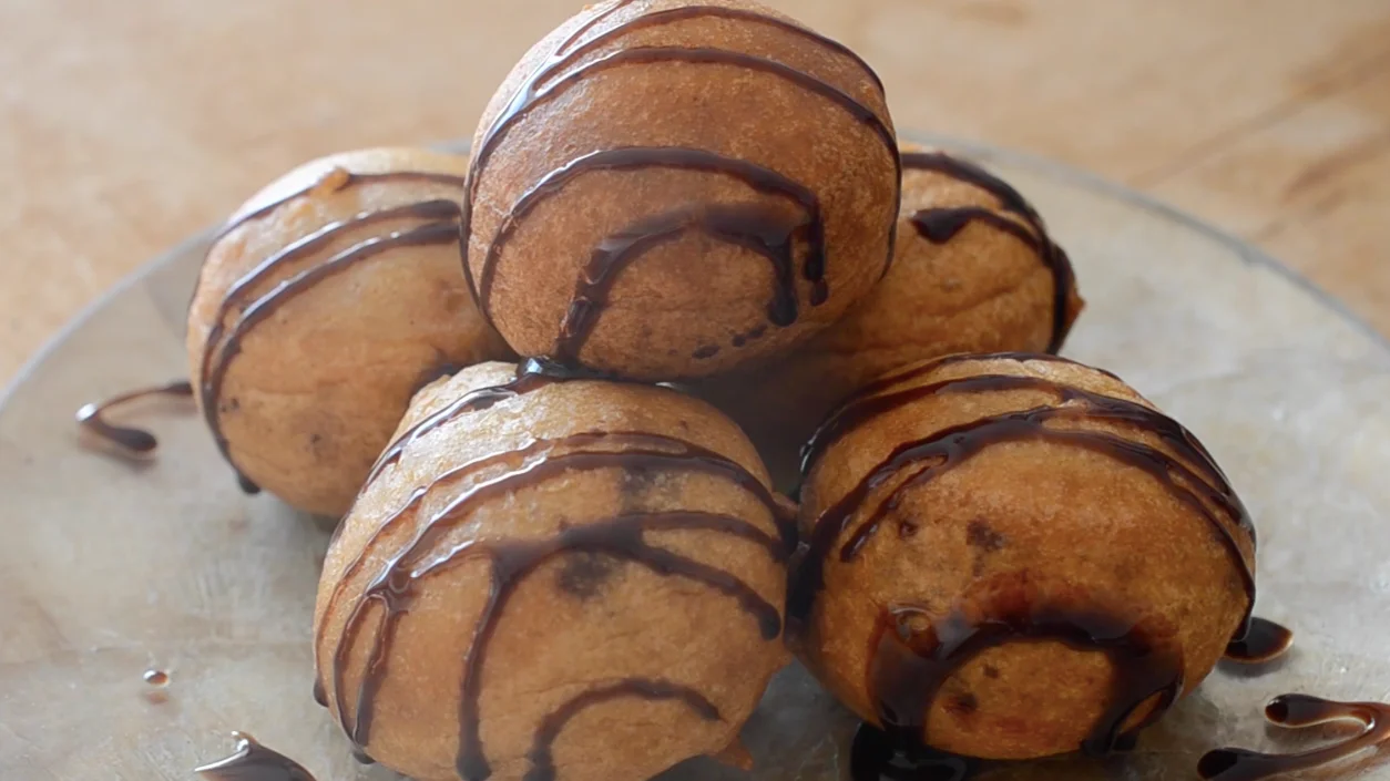 Buñuelos de Golden Oreo y Nutella Buñuelos de Golden Oreo y Nutella