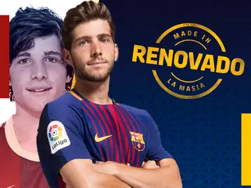 Sergi Roberto, renovado con el Barcelona hasta 2022 Sergi Roberto, renovado con el Barcelona hasta 2022