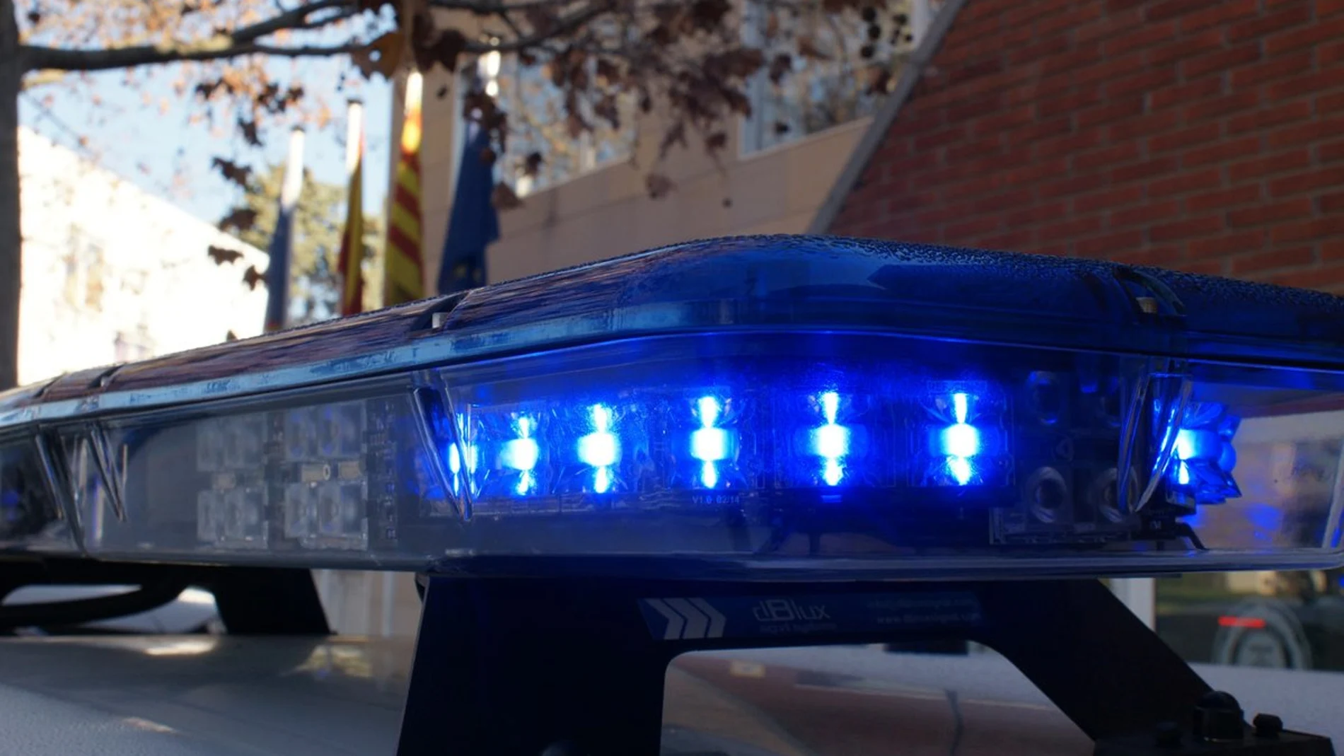 Sirena de un coche de policía Sirena de un coche de policía