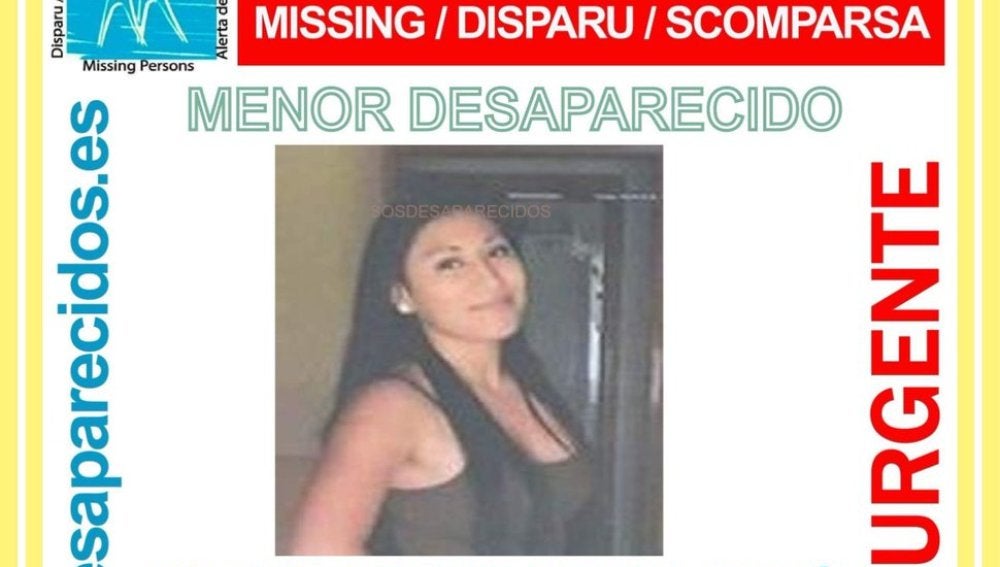 Milenka, la joven desaparecida en Torrevieja