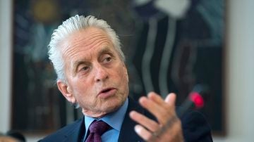 Michael Douglas, actor estadounidense y mensajero de la paz para las Naciones Unidas