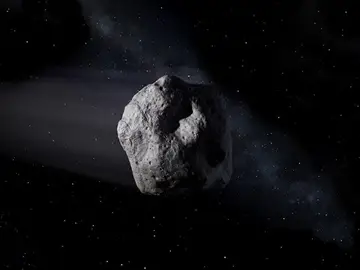 Imagen de un asteroide Imagen de un asteroide