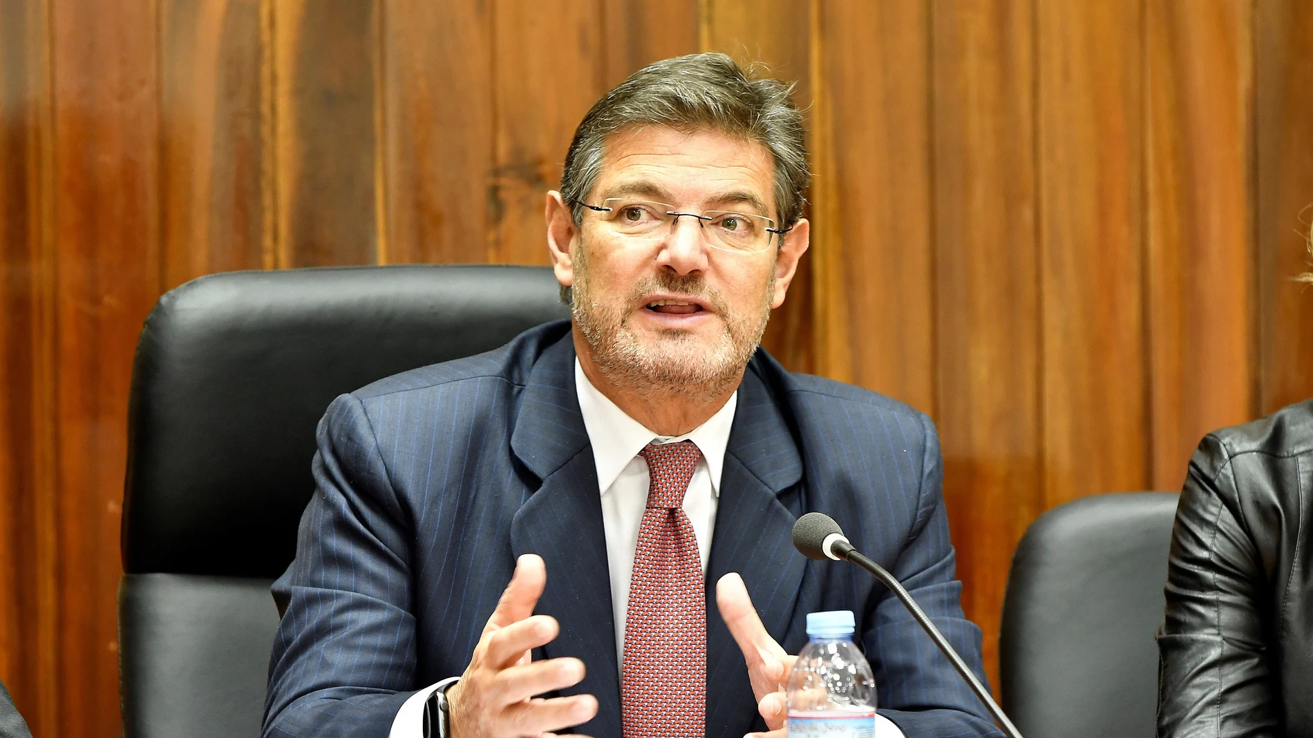 El ministro de Justicia, Rafael Catalá El ministro de Justicia, Rafael Catalá