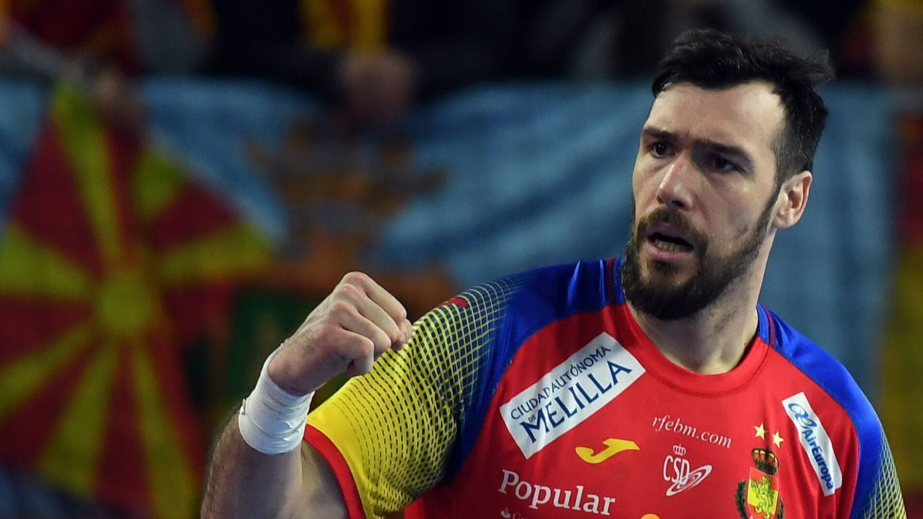 Espa&ntilde;a de Balonmano ante Macedonia