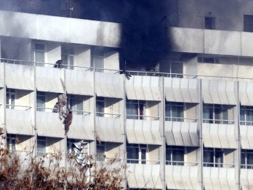 Hotel Intercontinental atacado en Kabul