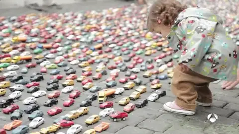 Campaña de 'street marketing' Campaña de 'street marketing'