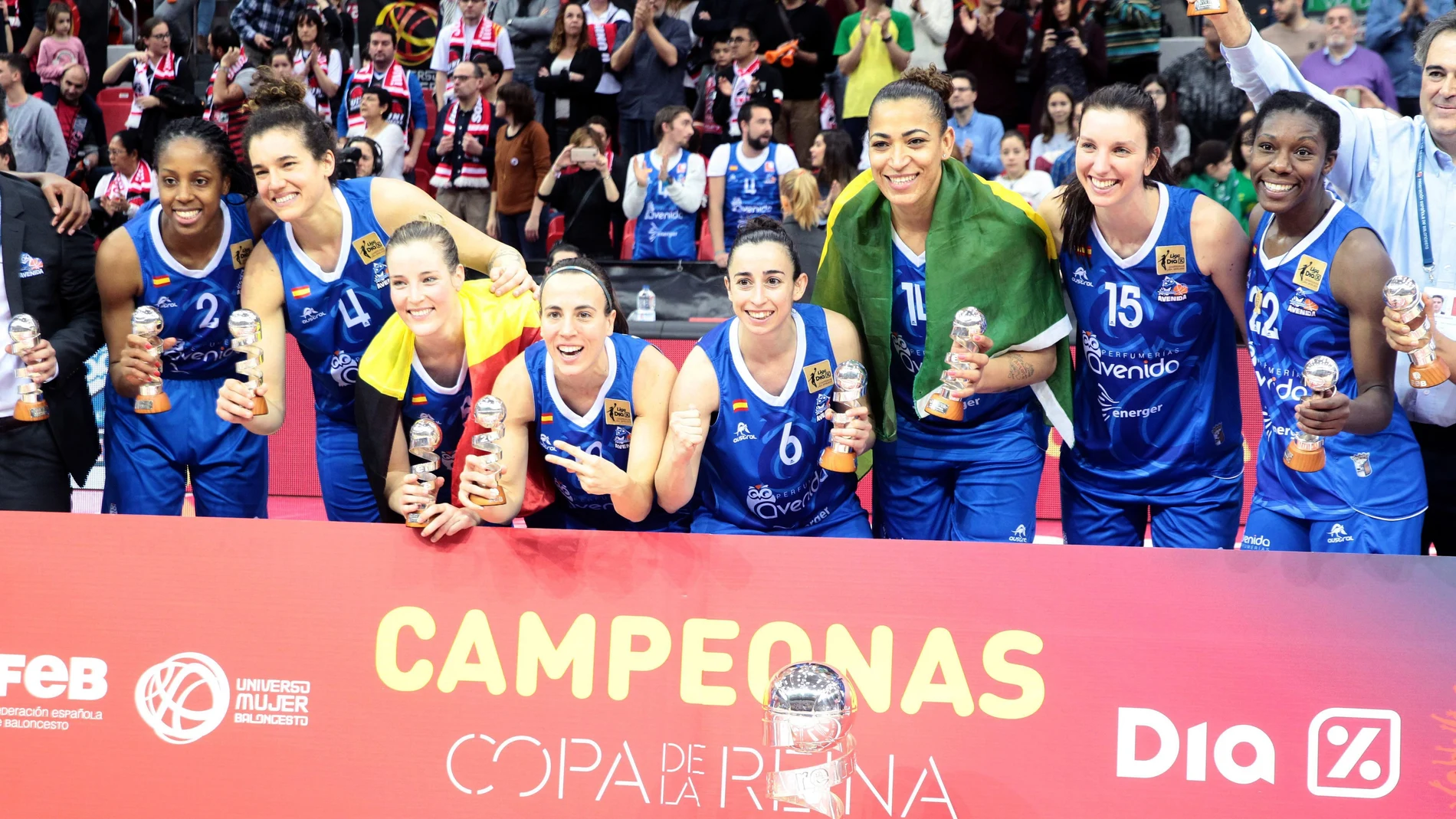 El Perfumerías Avenida, campeón de la Copa de la Reina El Perfumerías Avenida, campeón de la Copa de la Reina