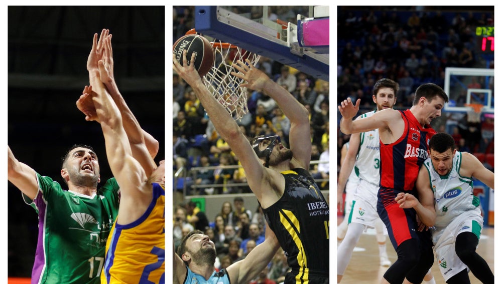 Los tres últimos clasificado para la Copa del Rey