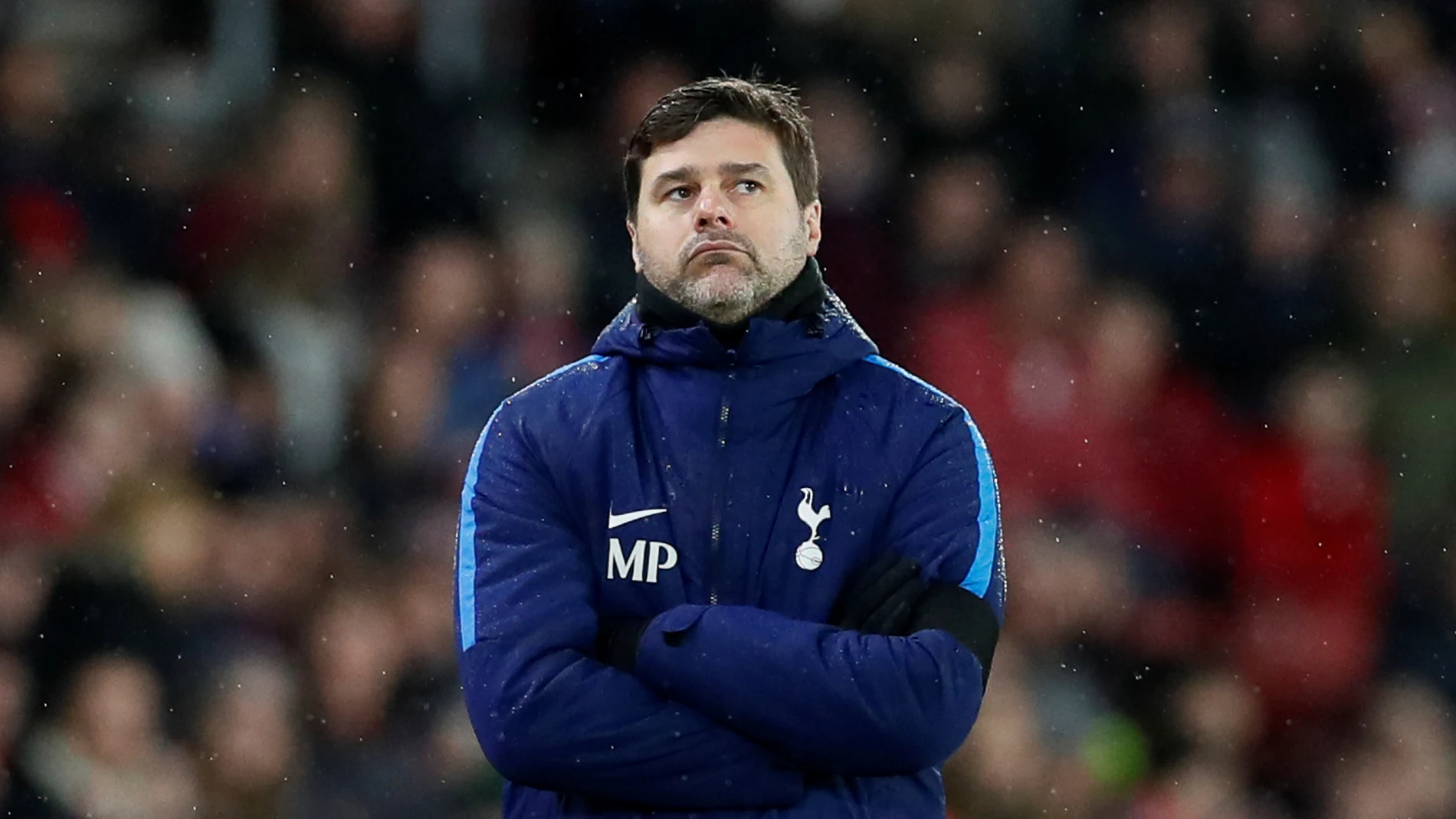 Pochettino en el partido ante el Southampton Pochettino en el partido ante el Southampton