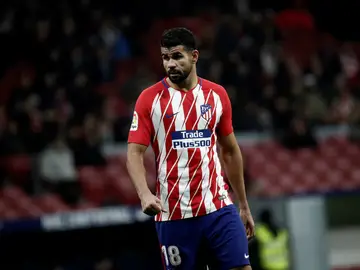 Diego Costa, con el Atlético Diego Costa, con el Atlético