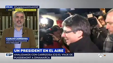 Carlos Carrizoza, portavoz de Ciudadanos en el Parlament Carlos Carrizoza, portavoz de Ciudadanos en el Parlament