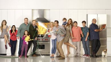 Los actores de 'Modern Family' comparten fotos del rodaje de los nuevos capítulos