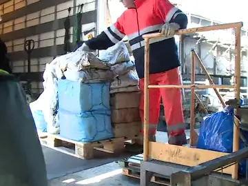Así se destruye la droga incautada Así se destruye la droga incautada