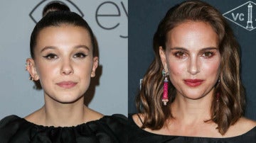 Millie Bobby Brown y Natalie Portman