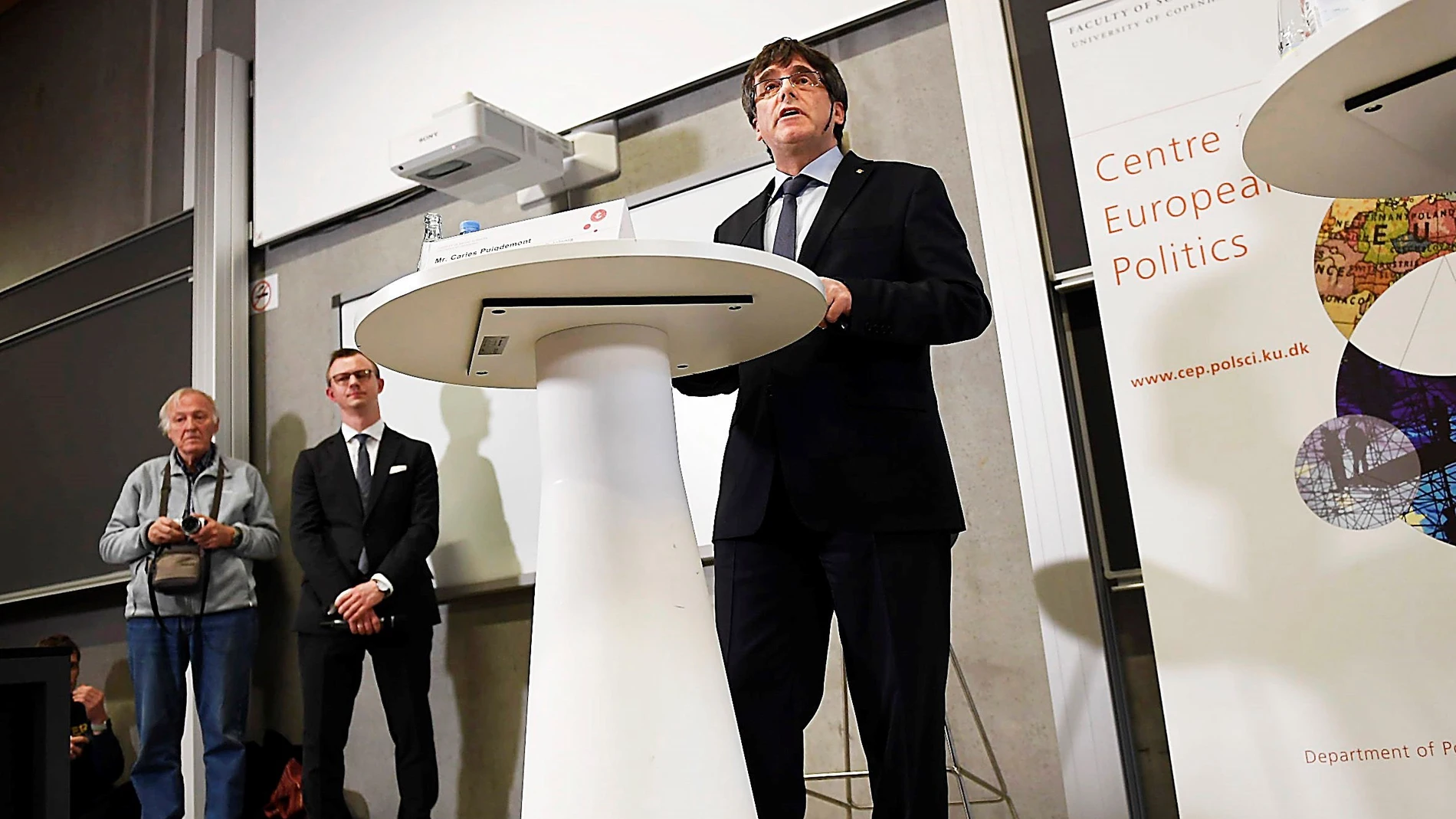El expresidente catalán Carles Puigdemont El expresidente catalán Carles Puigdemont