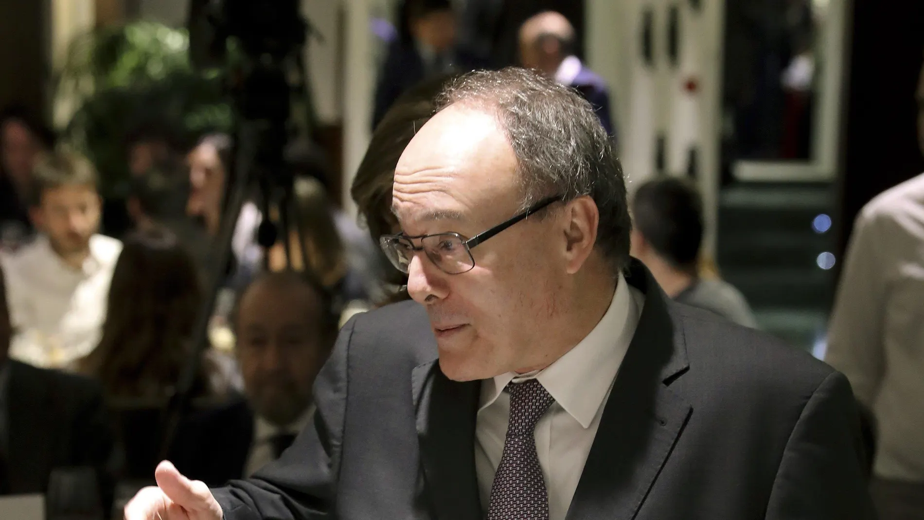 El gobernador del Banco de España, Luis María Linde El gobernador del Banco de España, Luis María Linde