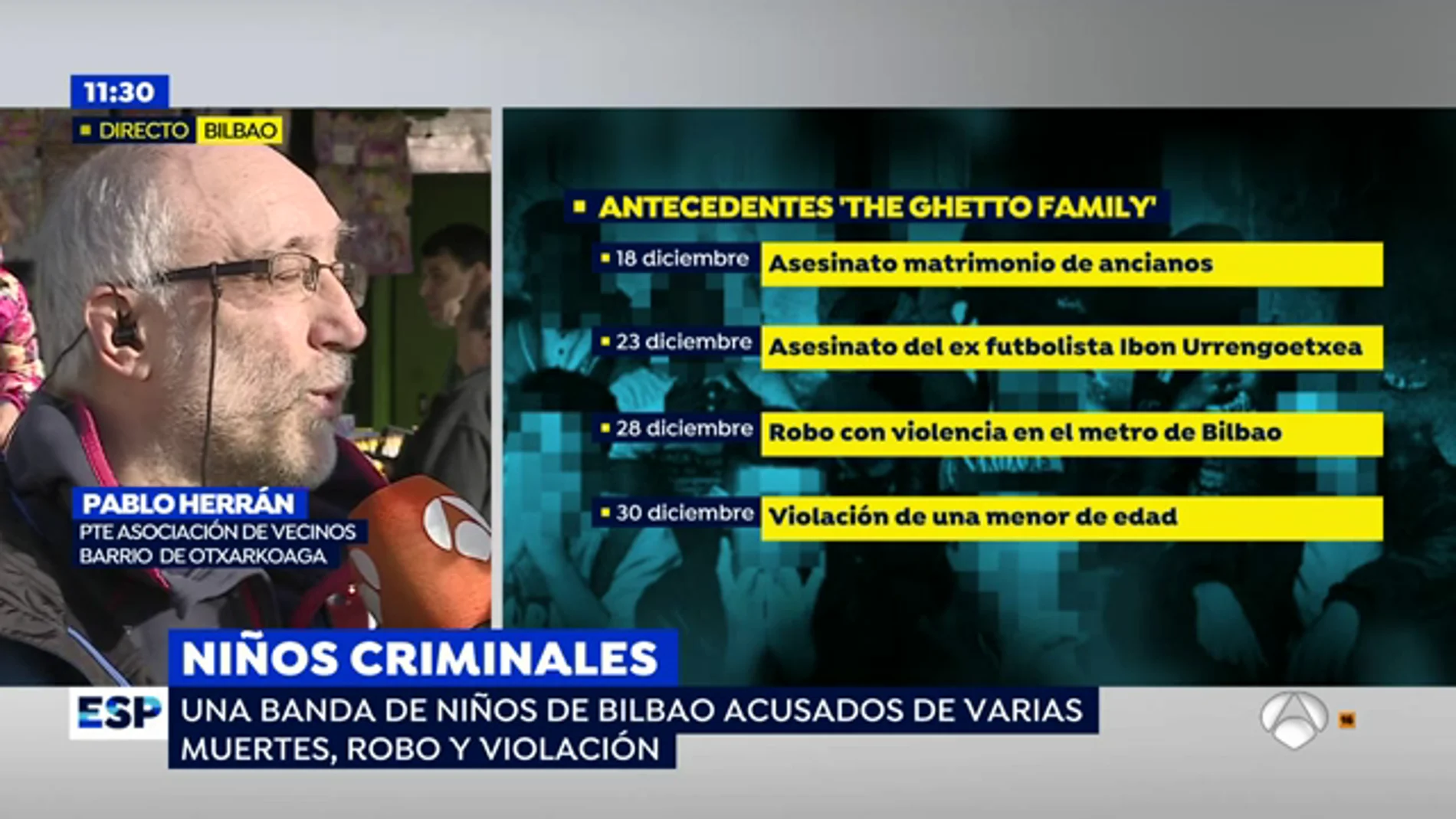 'The Ghetto Family', la peligrosa banda de niños asesinos en Bilbao