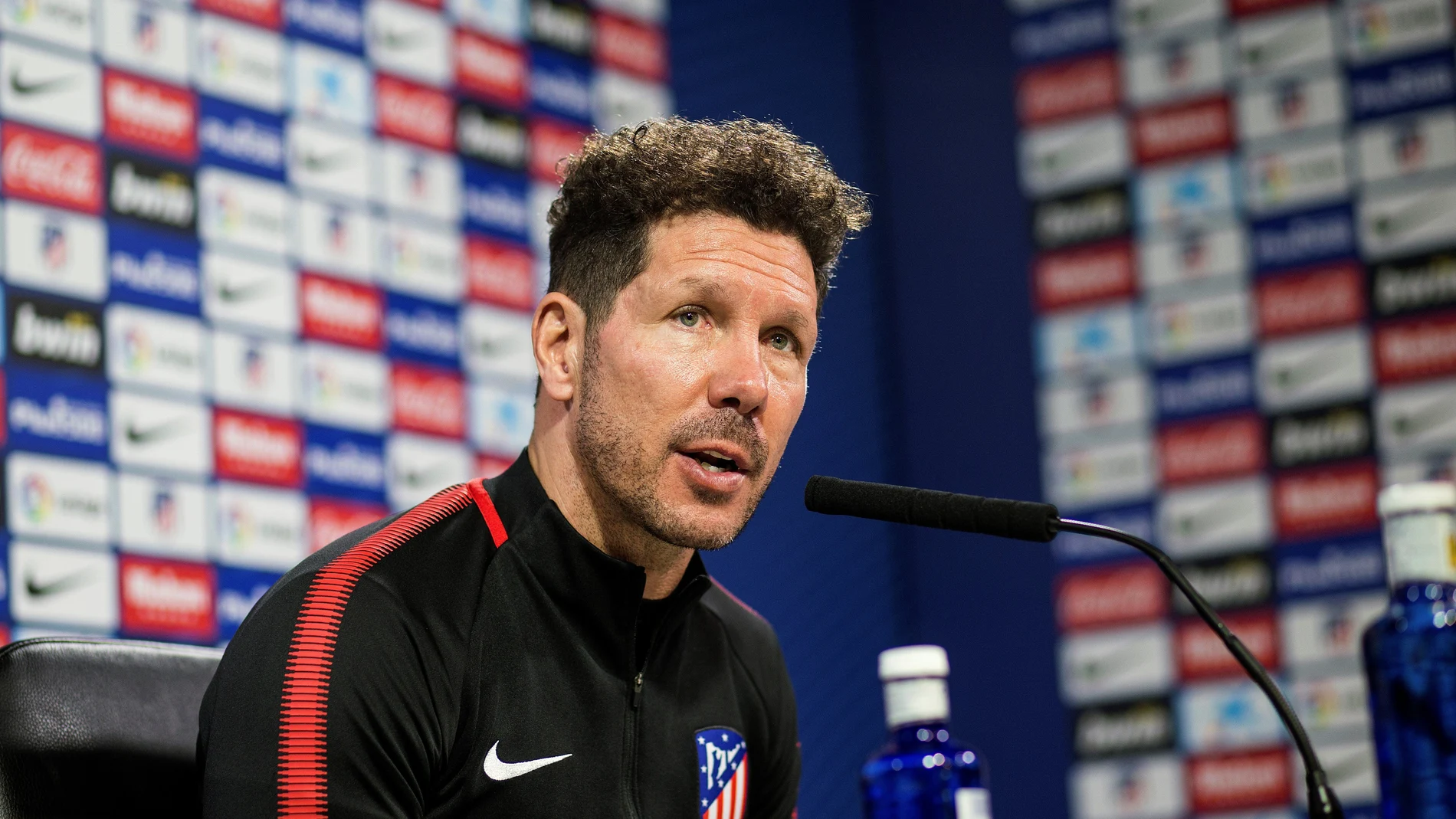 Simeone, en rueda de prensa Simeone, en rueda de prensa