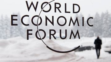 Logo de la 48 edición del Foro de Davos